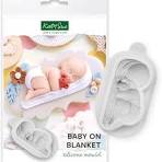 Baby on Blanket Silicone Mould