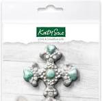 Beaded Cross Silicone Mould