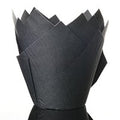 Black Tulip Cupcake Cases 50 Pack