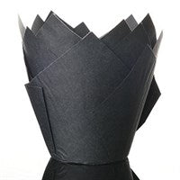Black Tulip Cupcake Cases 50 Pack