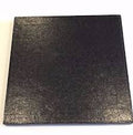 12" Black Square Cake Drum – 12mm