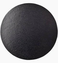 12" Black Round Cake Drum – 12mm