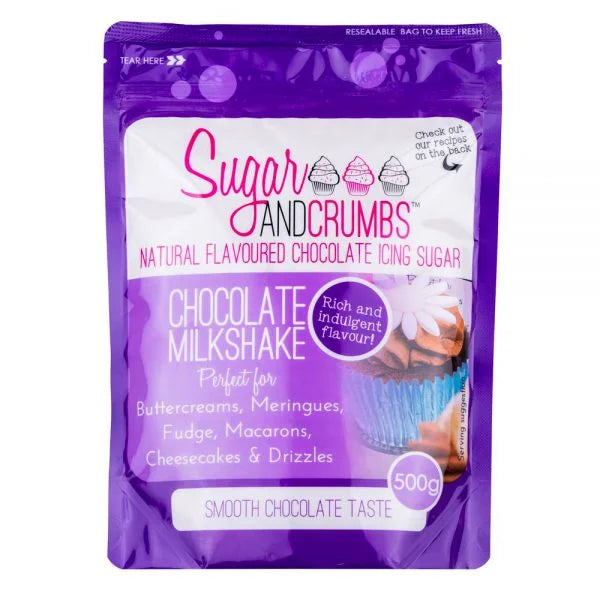 Chocolate Milkshake Natural Flavoured Icing Sugar 500g