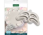 C Scrolls Silicone Mould