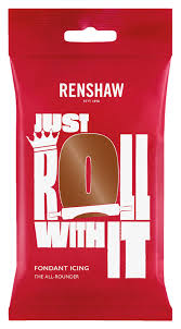 Renshaw Sugarpaste Dark Brown