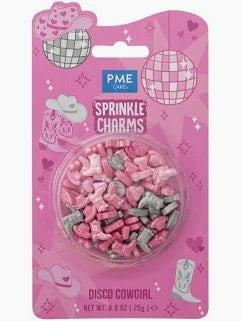 PME Sprinkle Charms - Disco Cowgirl