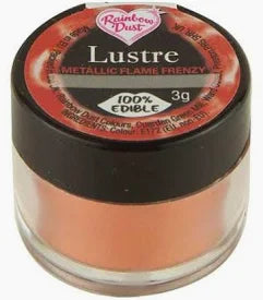 Rainbow Dust Lustre Dust - Metallic Flame Frenzy 3g