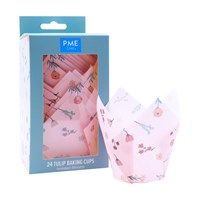 PME Tulip Cases Isolated Blooms 24 Pack