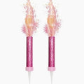 Hot Pink 15cm Ice Fountain Firework Candle 2 Pack