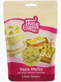 Fun Cakes Decomelts Lime Green 250g