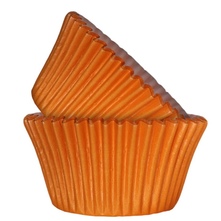 Orange Cupcake Cases