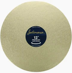 10" Pale Gold Round Cake Drum – 12mm