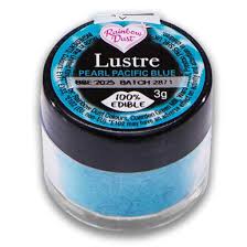 Rainbow Dust Lustre Dust - Pearl Pacific Blue 3g