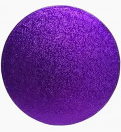 12" Purple Round Cake Drum – 12mm