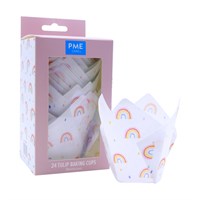 PME Tulip Cases Rainbows 24 Pack