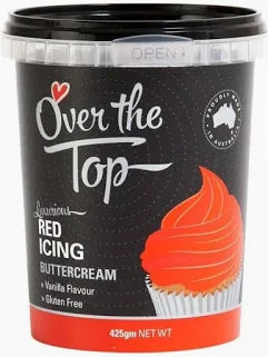 Over The Top Red Icing Buttercream