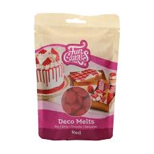 Fun Cakes Decomelts Red 250g