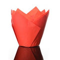 Red Tulip Cupcake Cases 50 Pack