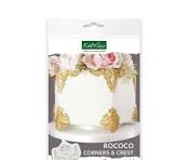 Rococo Corners & Crest Silicone Mould
