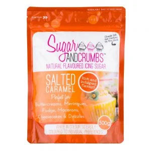 Salted Caramel Natural Flavoured Icing Sugar 500g