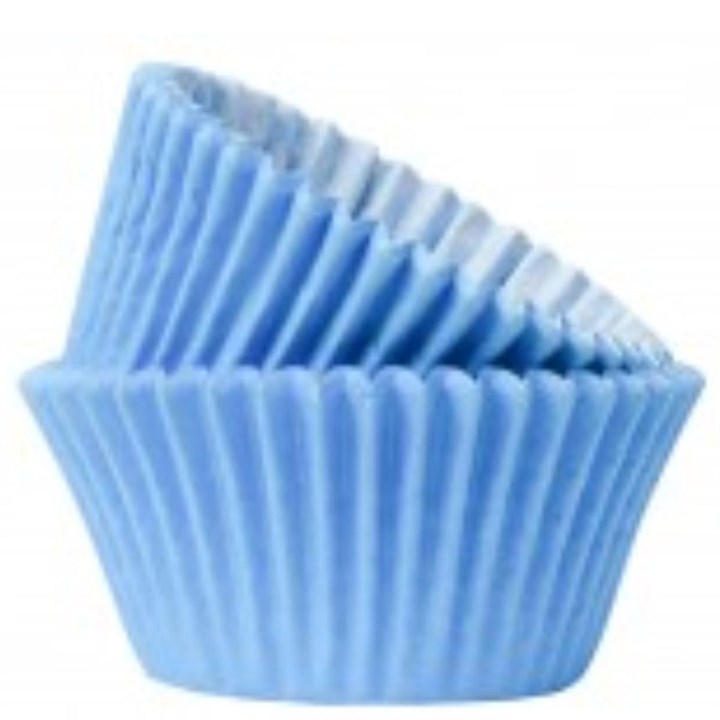 Sky Blue Cupcake Cases
