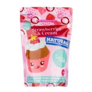 Strawberries and Cream Natural Flavoured Icing Sugar 500g