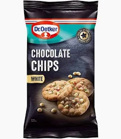 Dr. Oetker White Chocolate Chips 100g