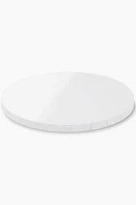 10" White Round Cake Drum – 12mm